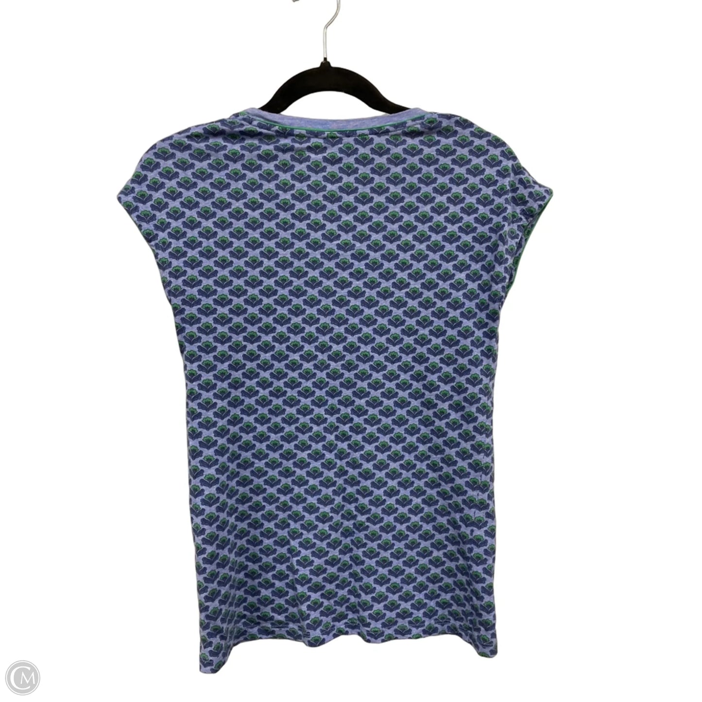 Top Sleeveless By Boden In Blue & Green, Size: 4