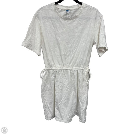 Dress Casual Short By Old Navy In Cream, Size: M