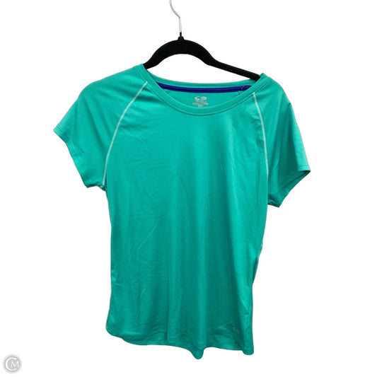 Athletic Top Short Sleeve By Champion In Green, Size: Xl