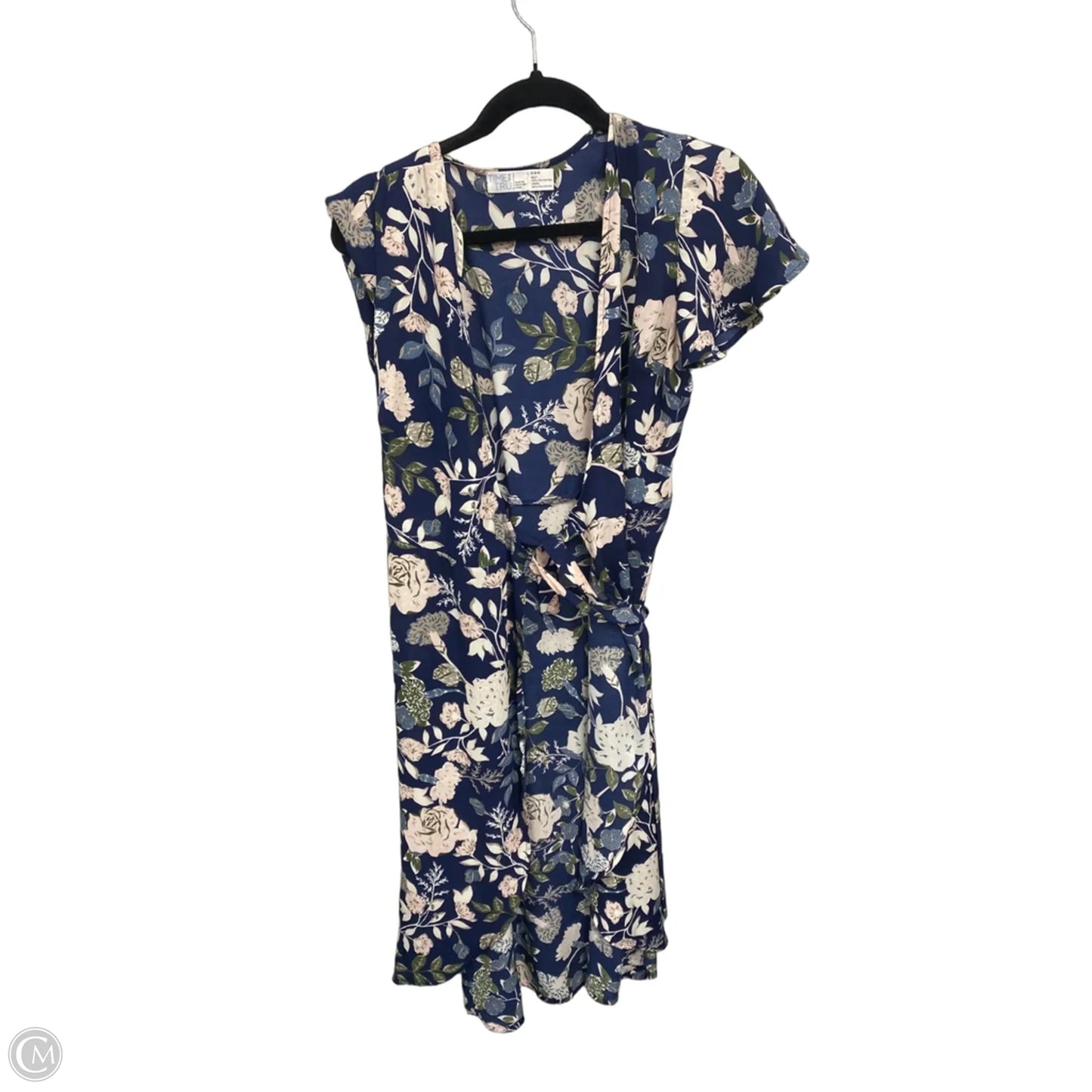 Dress Casual Short By Time And Tru In Floral Print, Size: S