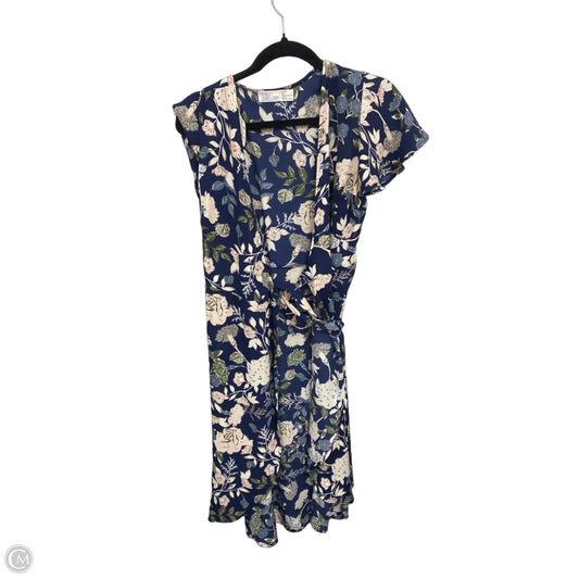 Dress Casual Short By Time And Tru In Floral Print, Size: S