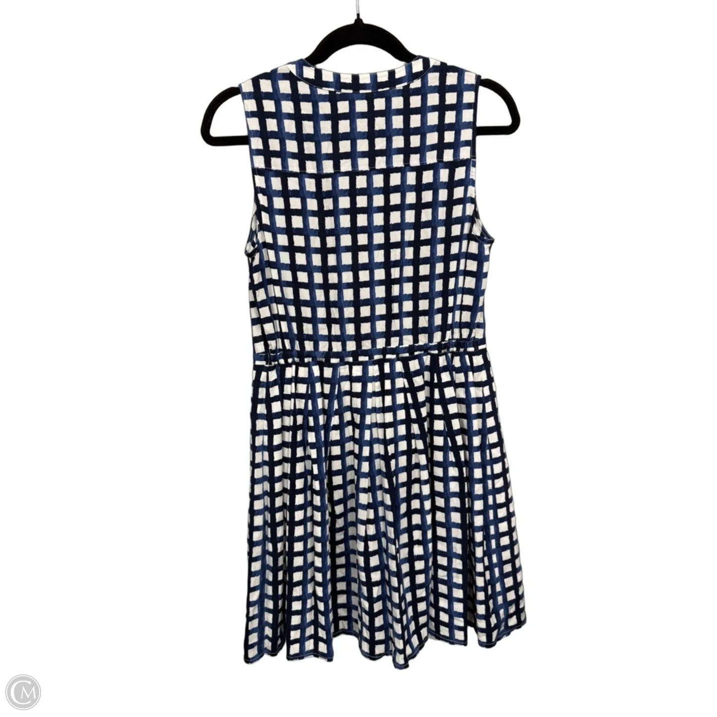 Dress Casual Short By Crown And Ivy In Blue & White, Size: 6