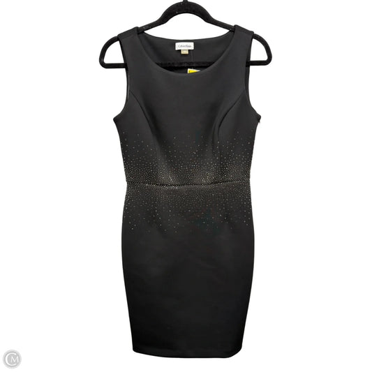 Dress Casual Short By Calvin Klein In Black, Size: 6