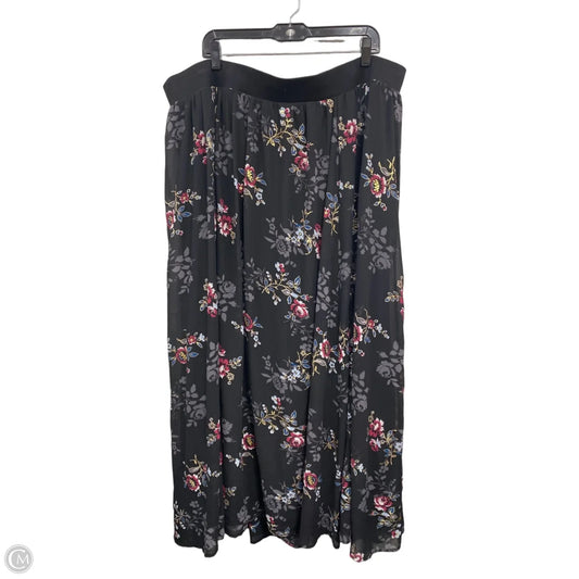Skirt Maxi By Torrid In Floral Print, Size: 4x