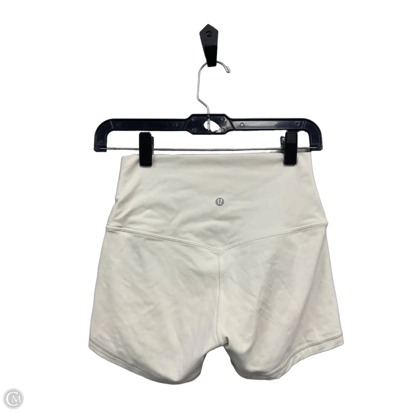 Athletic Shorts By Lululemon In Cream, Size: 6