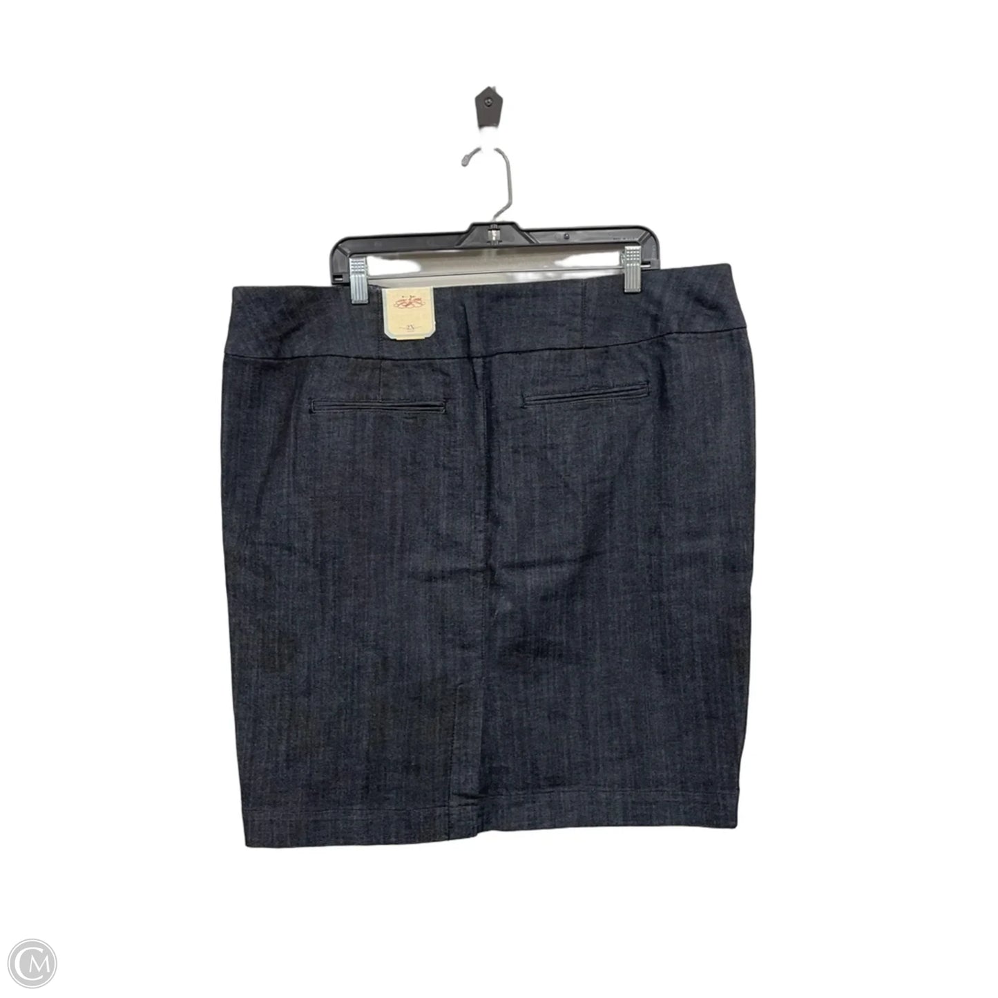Skirt Mini & Short By One 5 One In Blue, Size: 2x