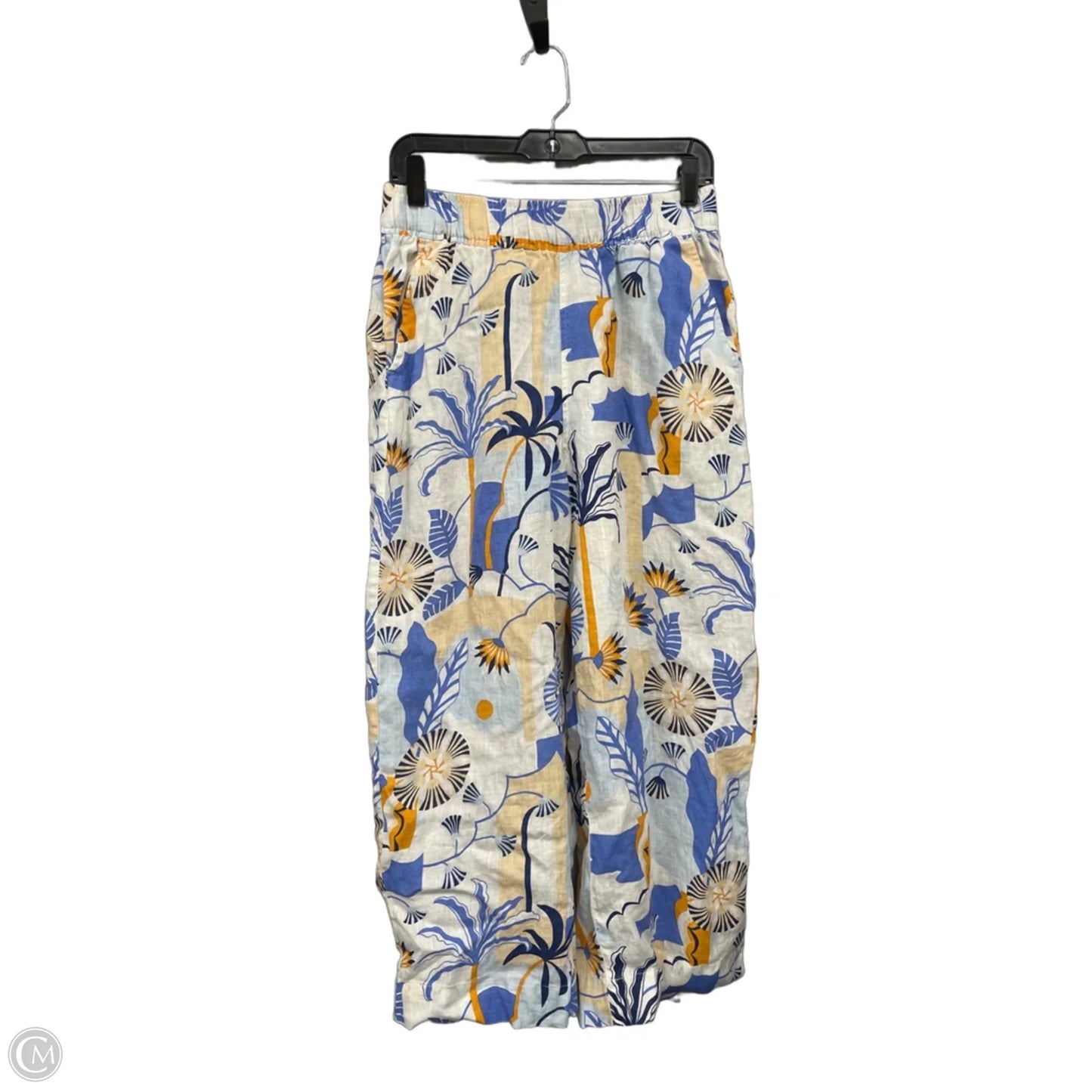 Dress Casual Midi By Calvin Klein In Yellow, Size: 8