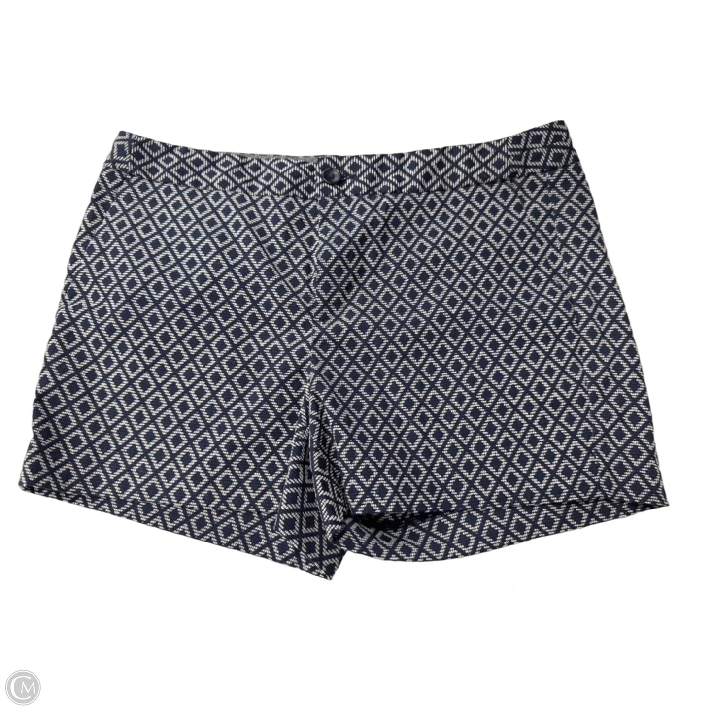 Shorts By Banana Republic In Blue & White, Size: 8