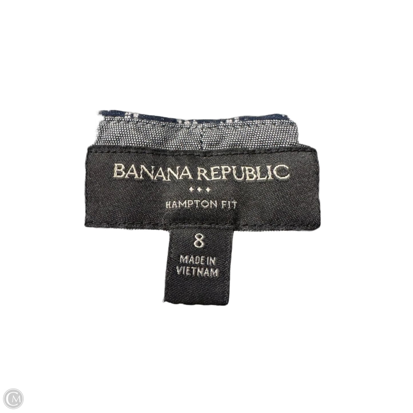 Shorts By Banana Republic In Blue & White, Size: 8