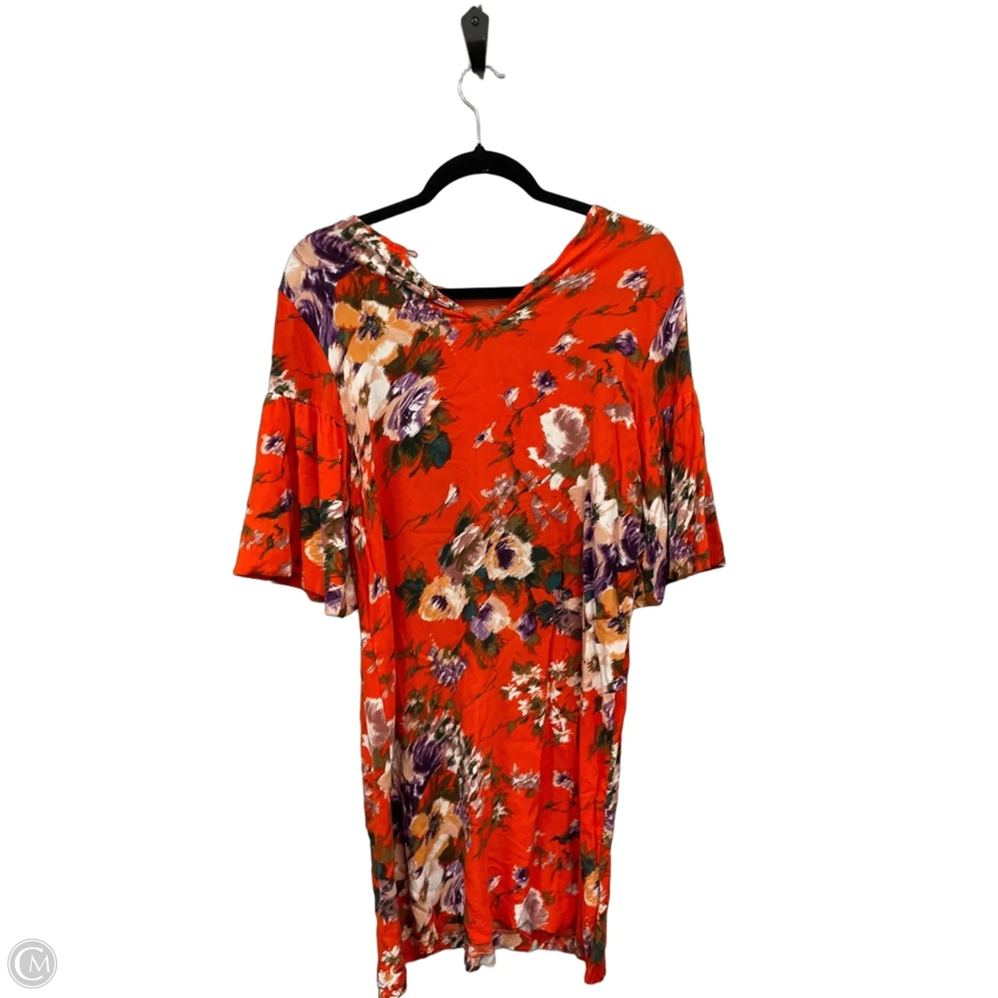 Dress Casual Short By H&m In Floral Print, Size: 4