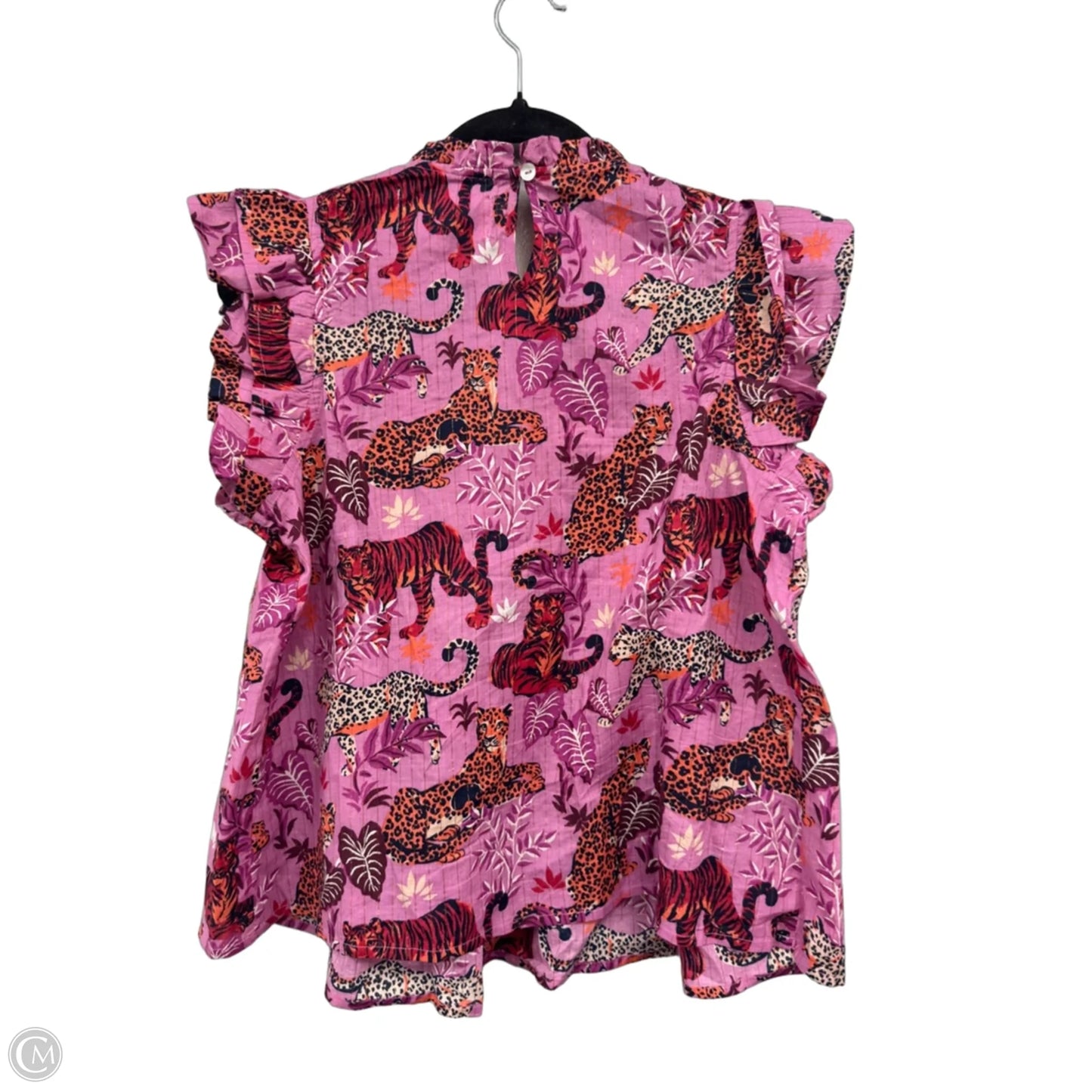 Top Short Sleeve By Printfresh In Animal Print, Size: S