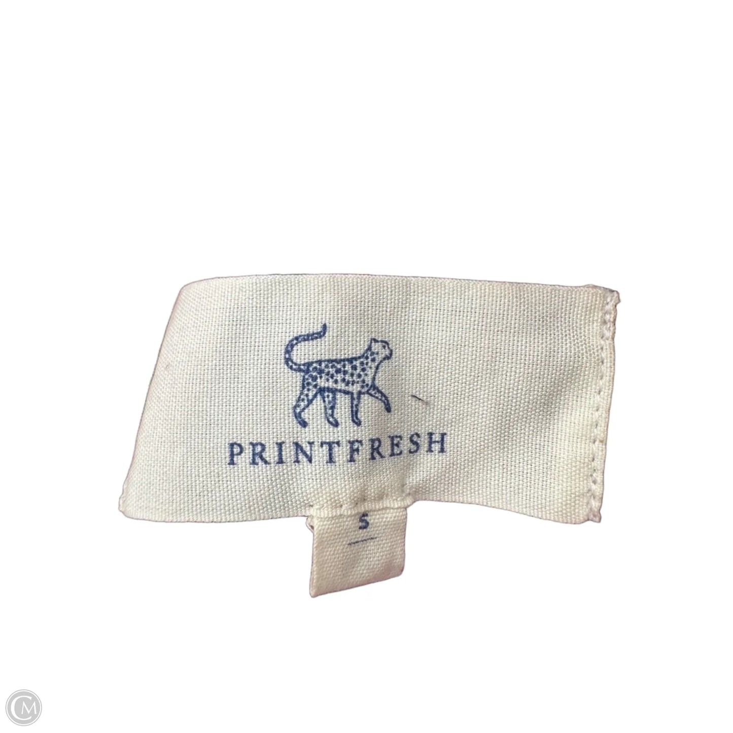 Top Short Sleeve By Printfresh In Animal Print, Size: S