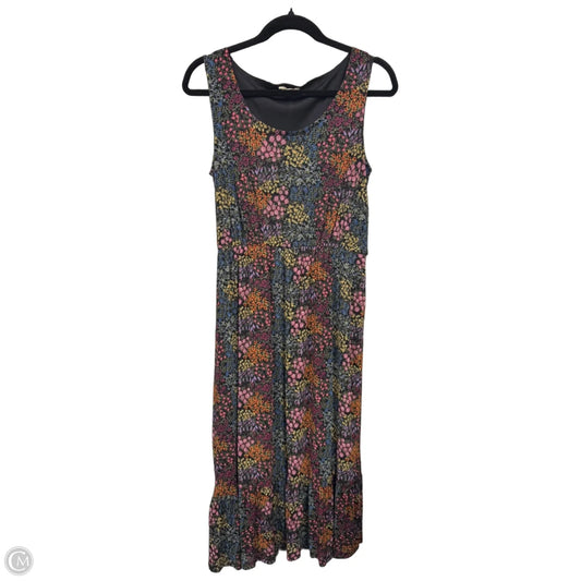 Dress Casual Midi By Jane And Delancey In Floral Print, Size: M