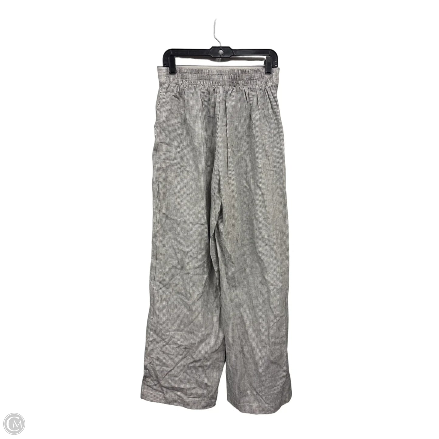 Pants Wide Leg By Max Studio In Striped Pattern, Size: L