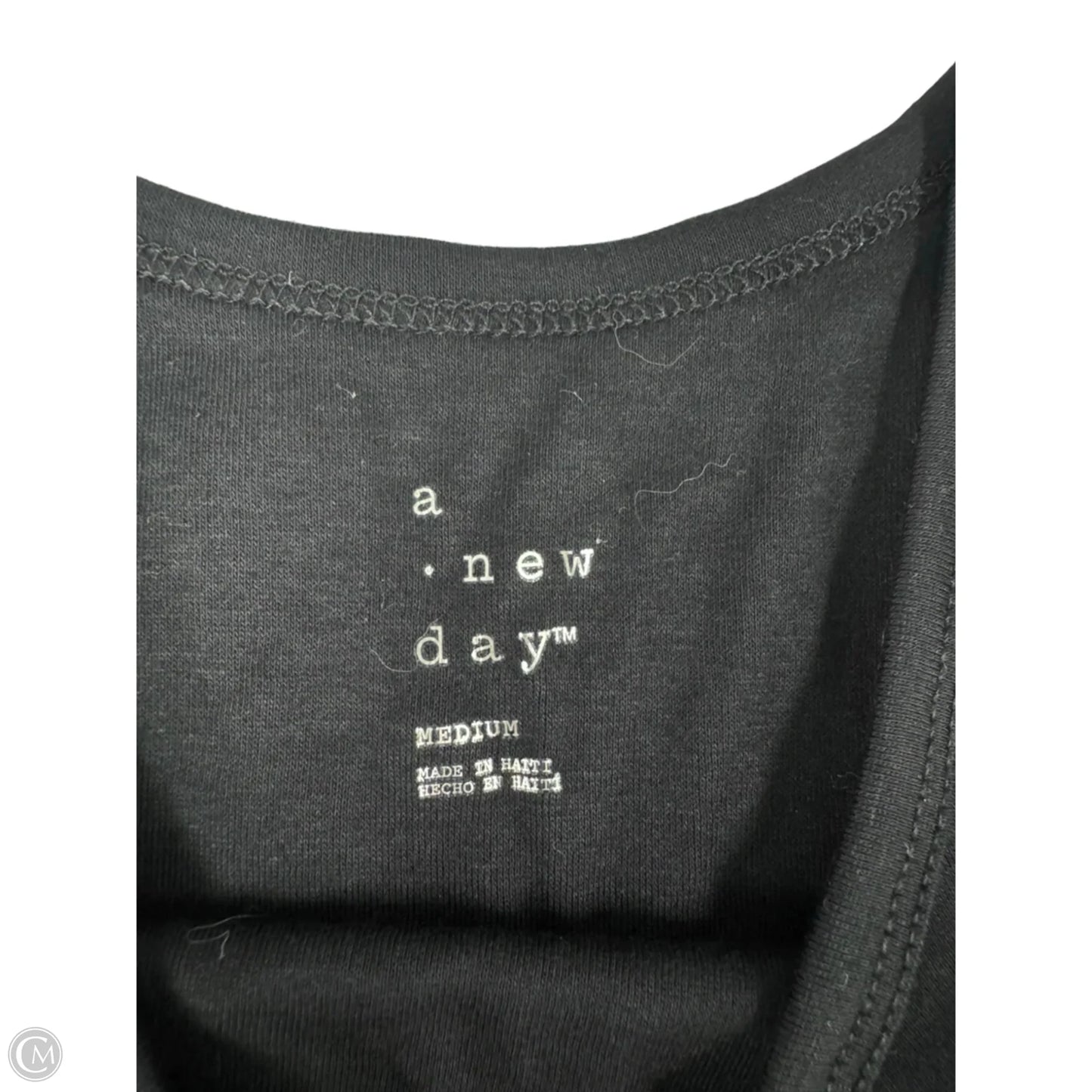 Tank Top By A New Day In Black, Size: M