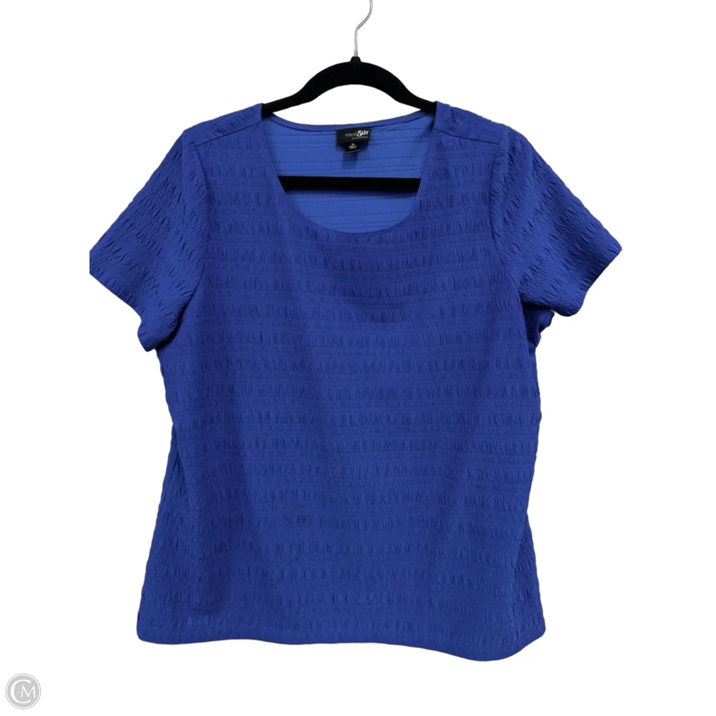 Top Short Sleeve By East 5th In Blue, Size: Xl