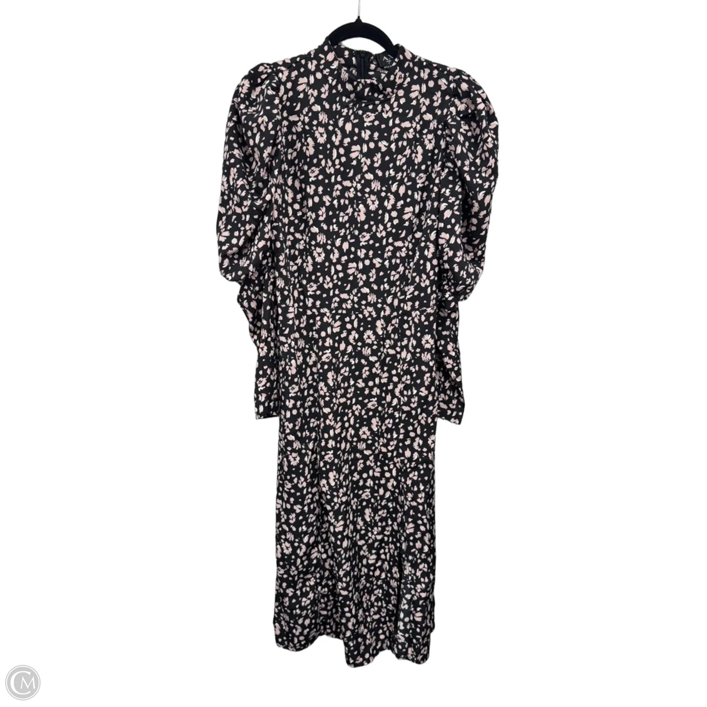 Dress Casual Midi By Clothes Mentor In Floral Print, Size: 12