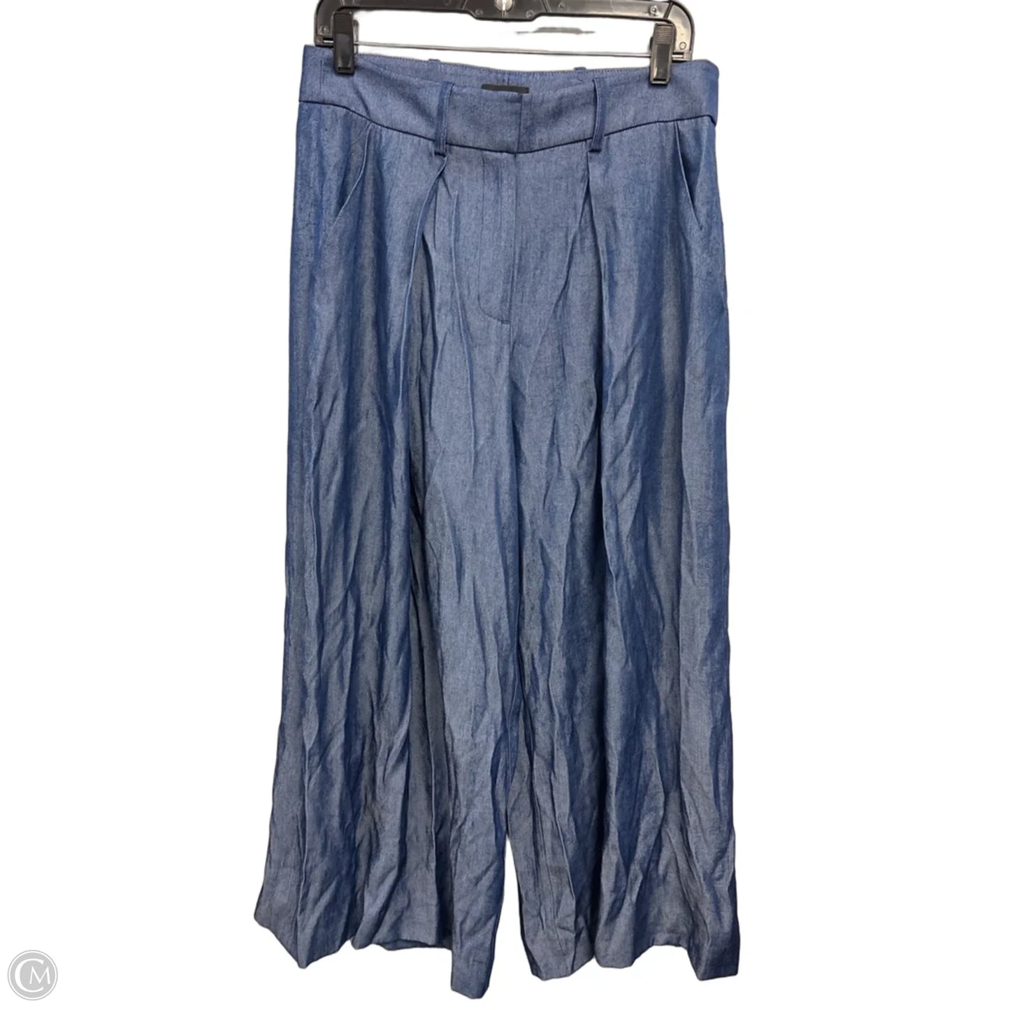 Pants Wide Leg By Carlisle In Blue, Size: 6