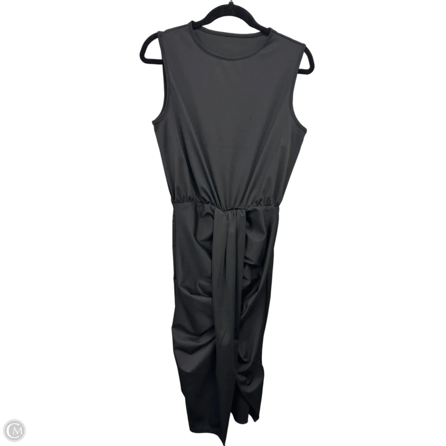Dress Casual Midi By Shein In Black, Size: M