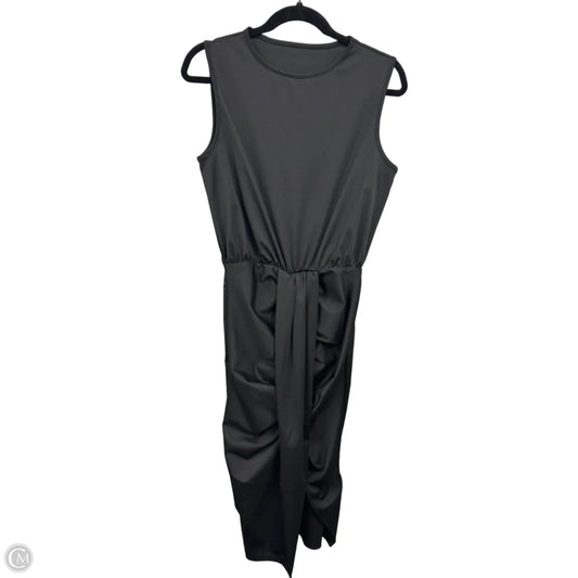 Dress Casual Midi By Shein In Black, Size: M