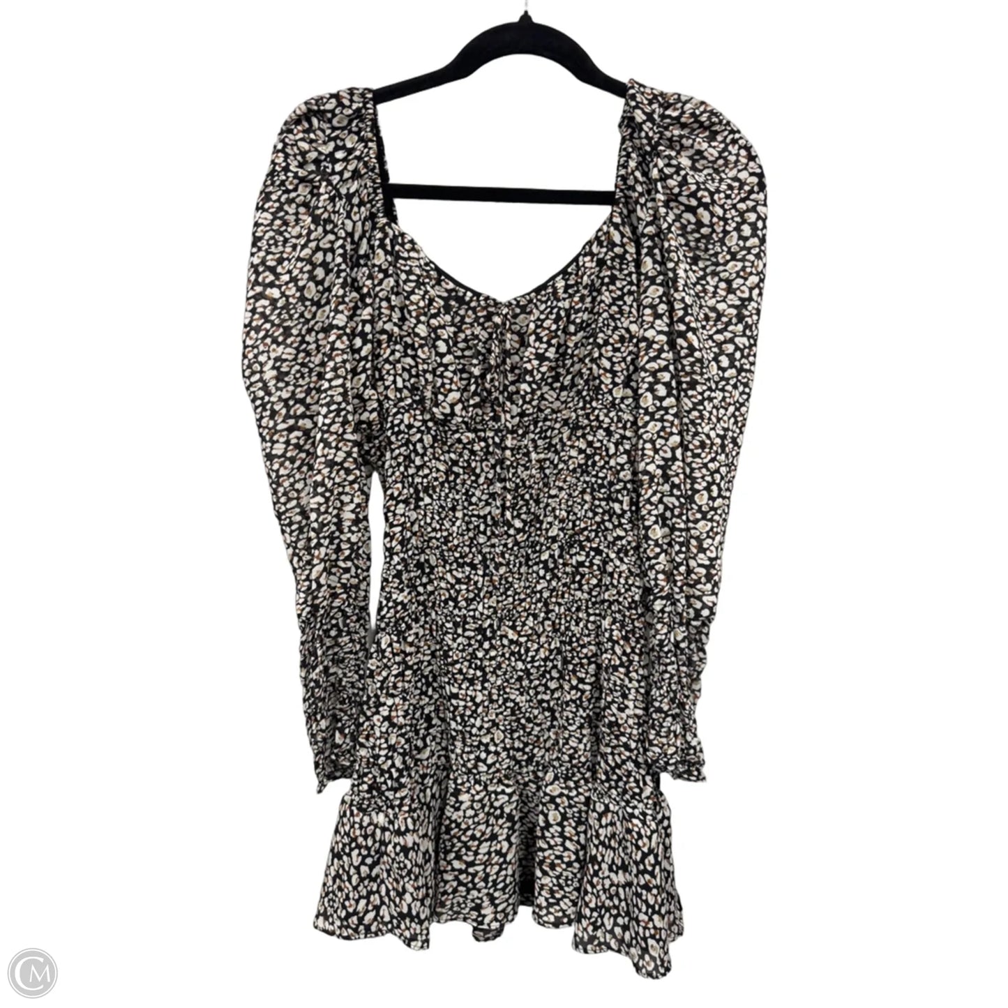 Dress Casual Short By Vestique In Animal Print, Size: S