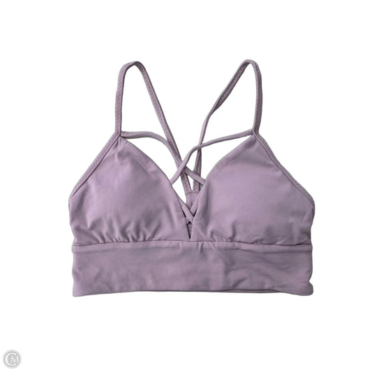 Athletic Bra By Lululemon In Purple, Size: 6