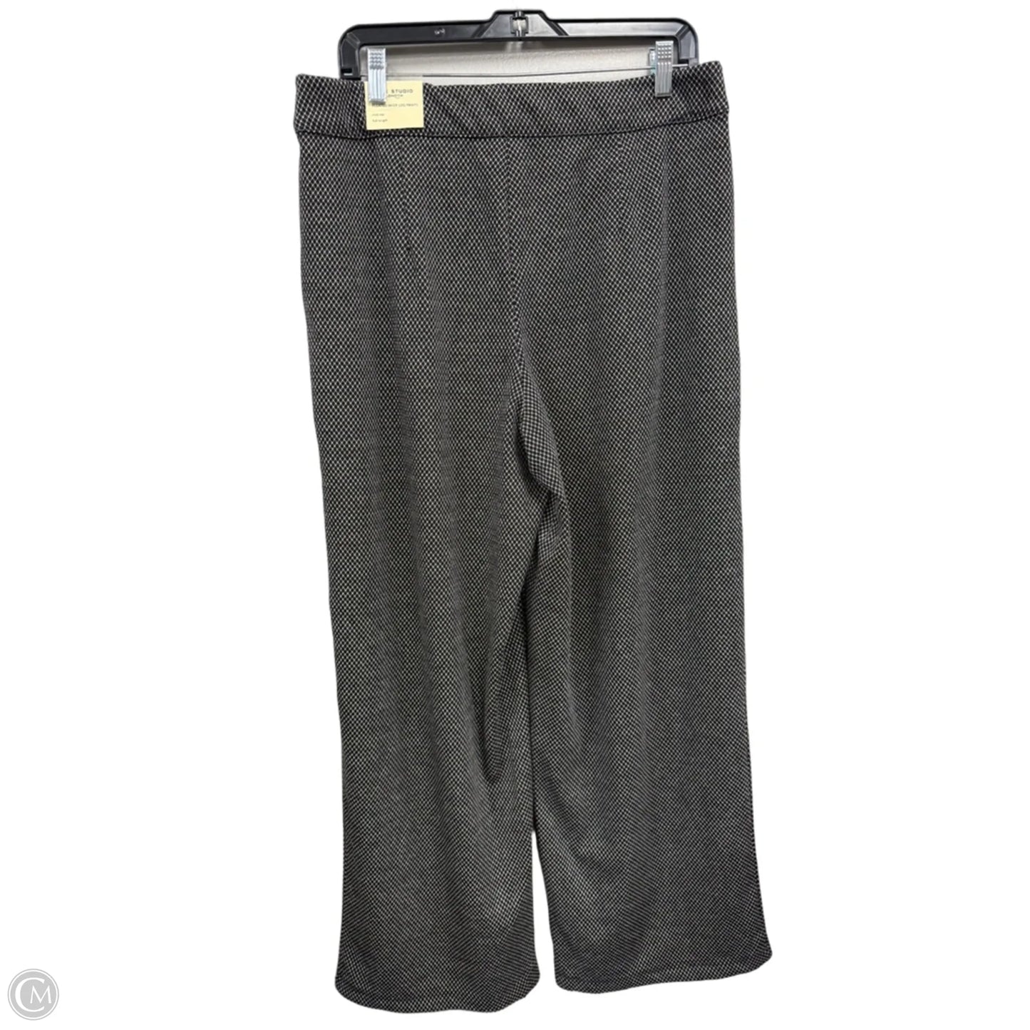 Pants Wide Leg By Max Studio In Black & White, Size: Xl
