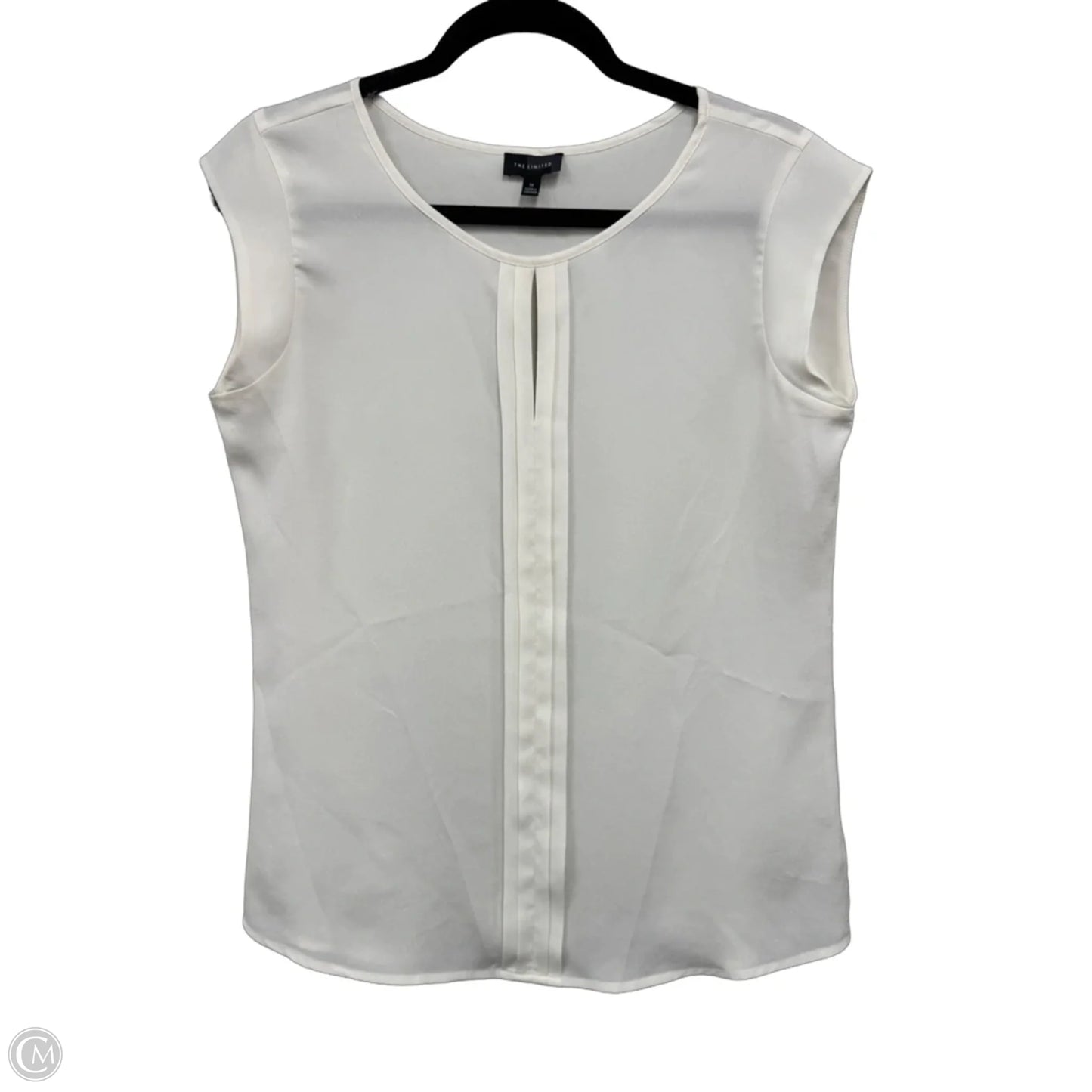 Top Short Sleeve By Limited In Cream, Size: M