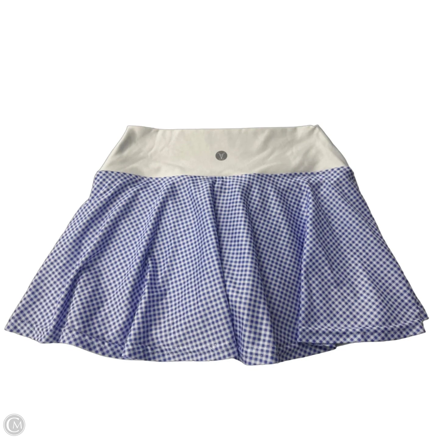 Athletic Skort By Clothes Mentor In Checkered Pattern, Size: M