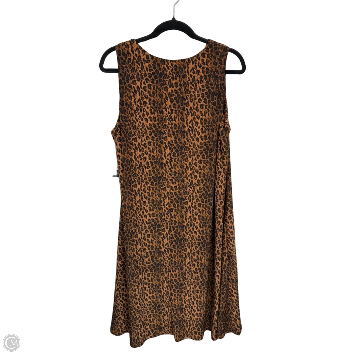 Dress Casual Short By Clothes Mentor In Black & Brown, Size: 16