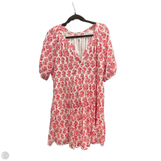 Dress Casual Short By Crown And Ivy In Red & White, Size: Xl