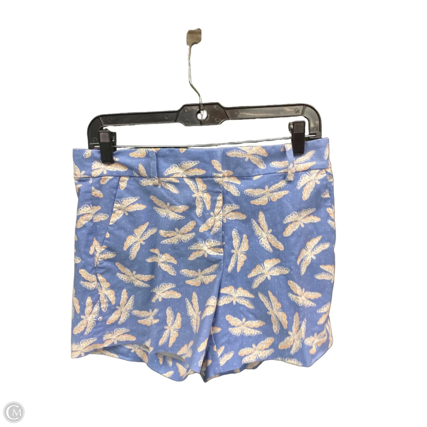 Shorts By Loft In Blue & Cream, Size: 4