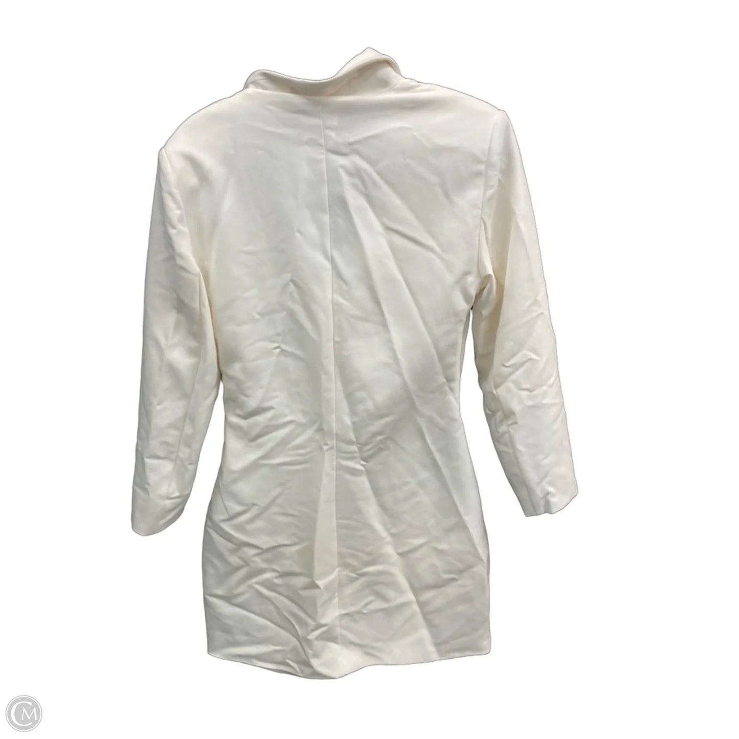 Dress Casual Short By Abercrombie And Fitch In Cream, Size: M