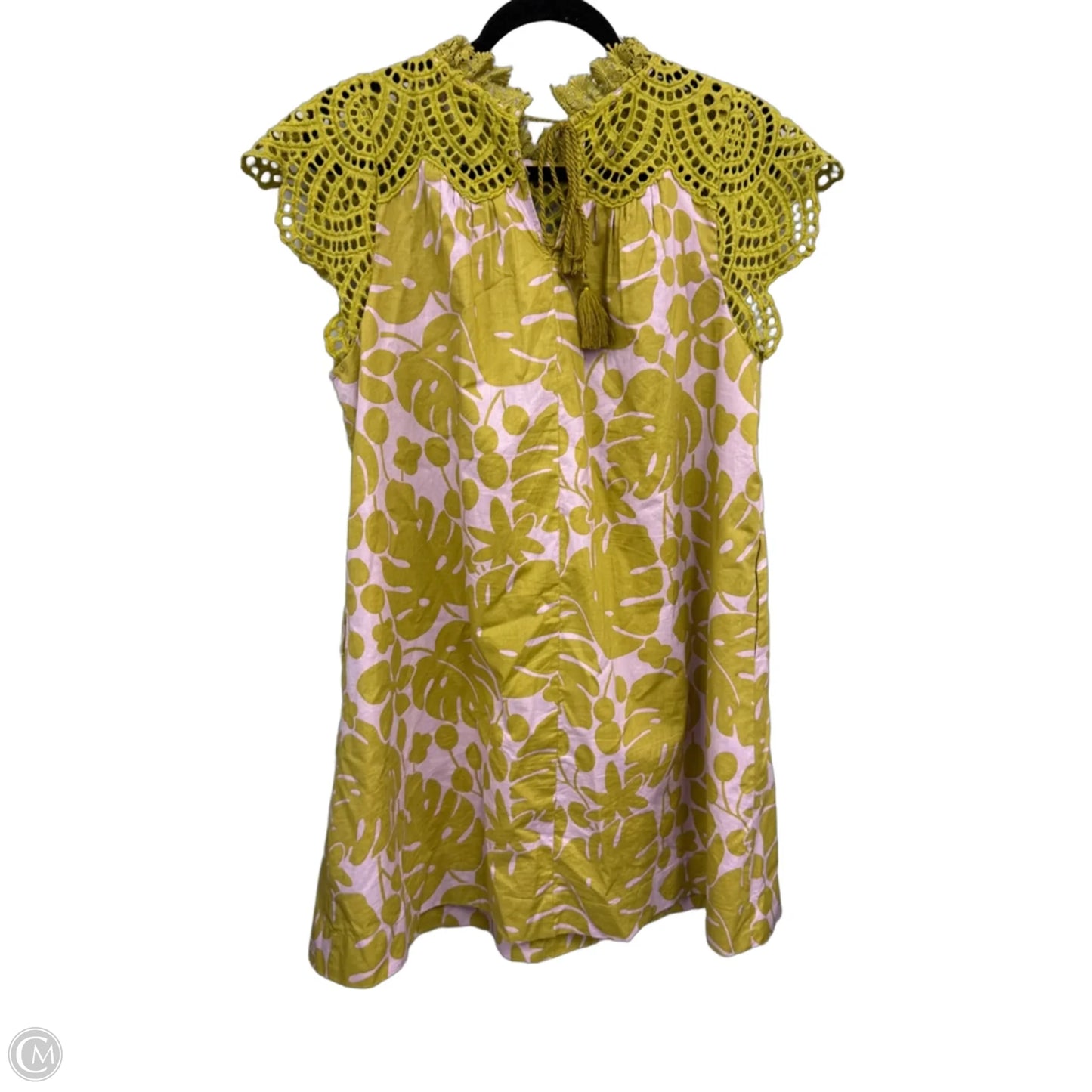 Dress Casual Short By Thml In Gold & Purple, Size: M