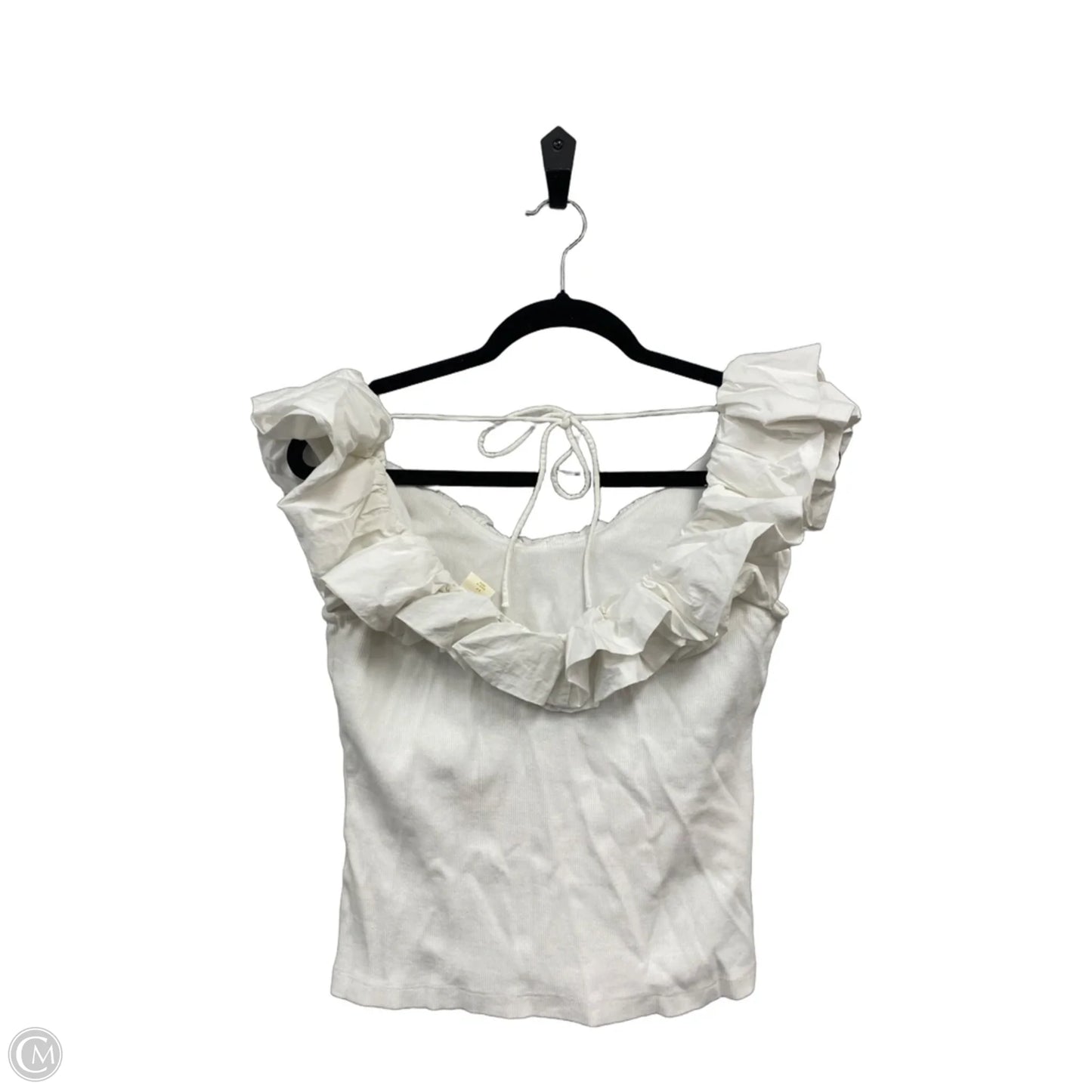 Top Sleeveless By Maeve In Cream, Size: Sp