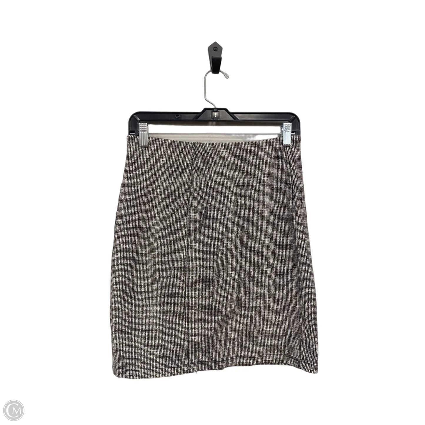 Skirt Mini & Short By Liverpool In Black & Cream, Size: 6p