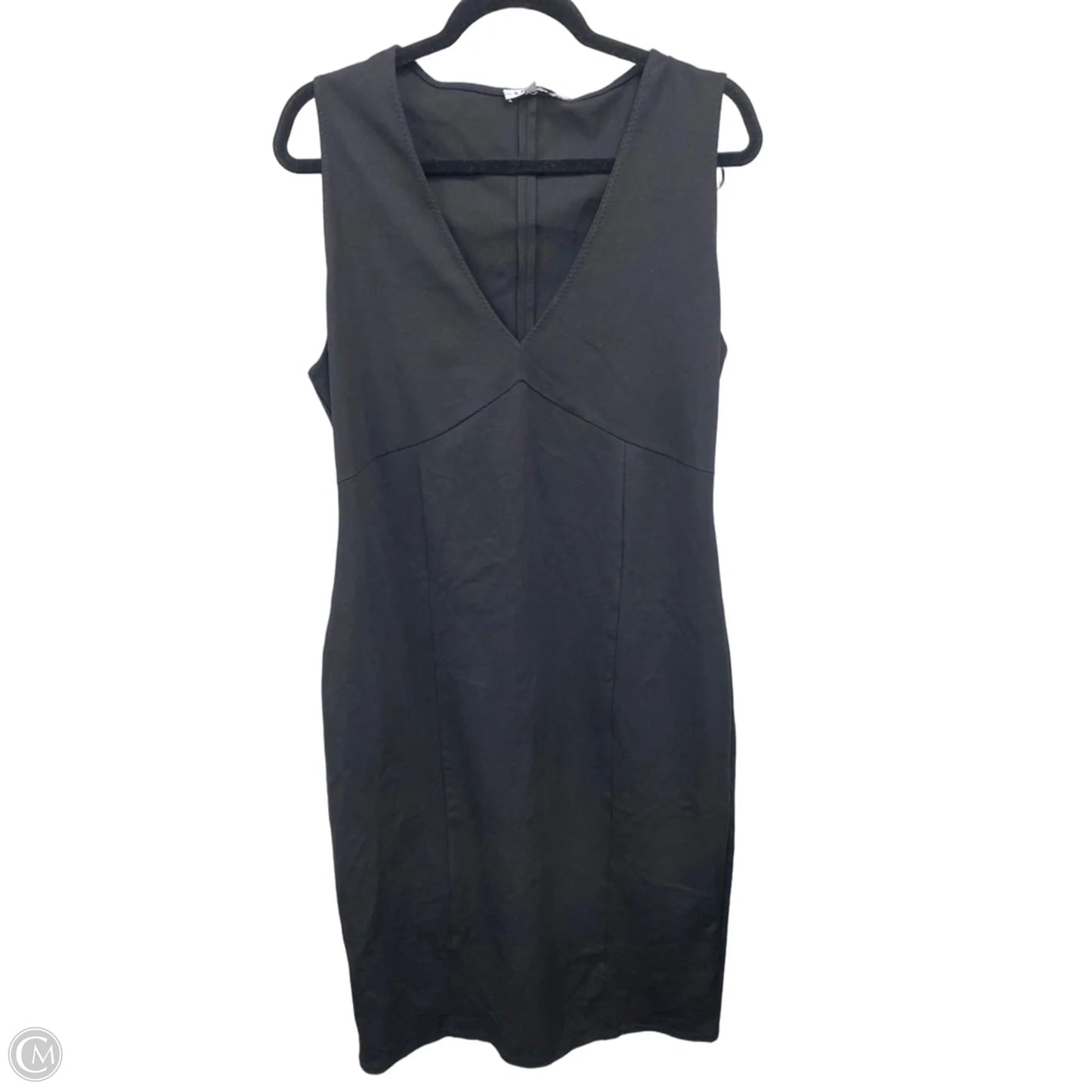 Dress Casual Midi By Clothes Mentor In Black, Size: Xl