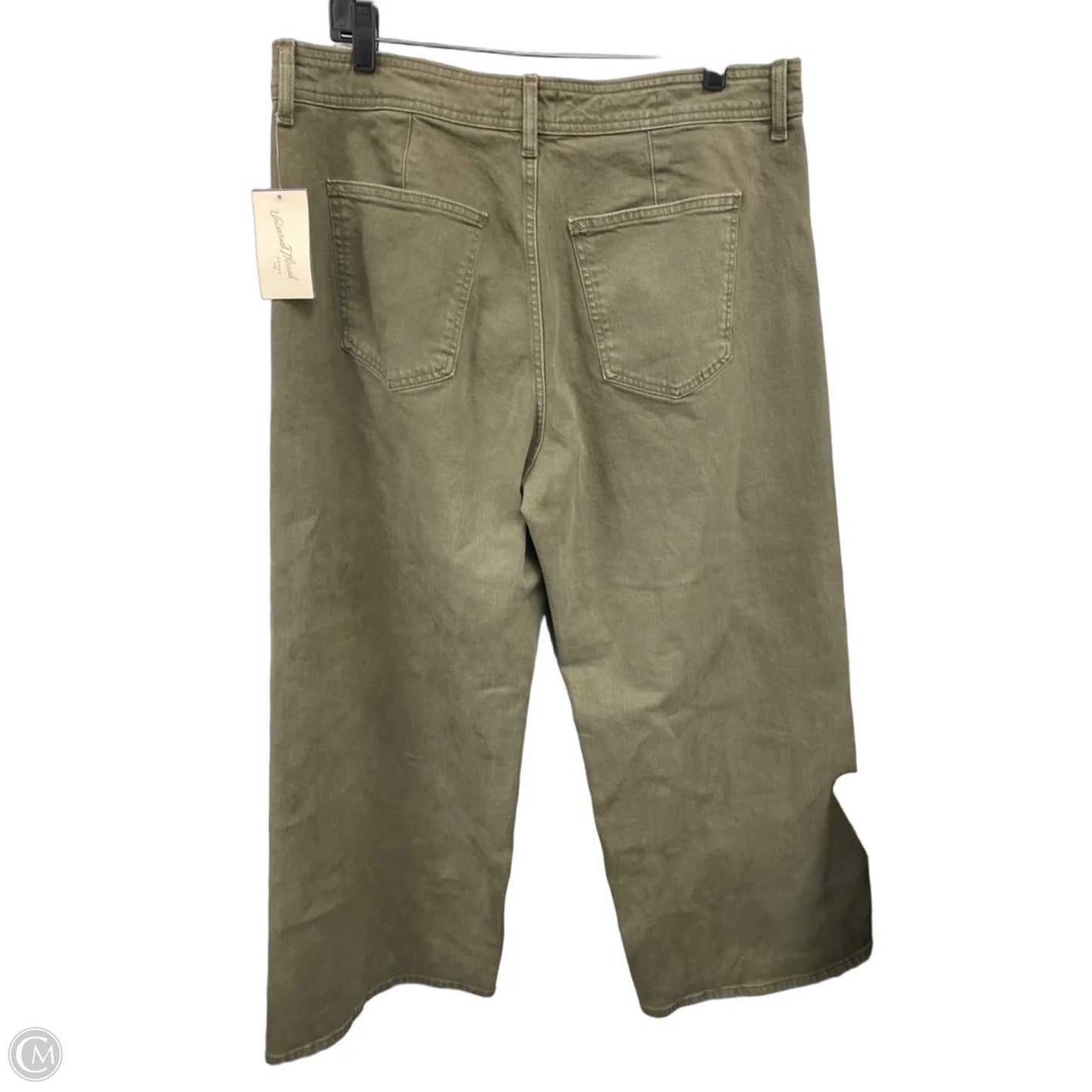 Jeans Wide Leg By Universal Thread In Green, Size: 16