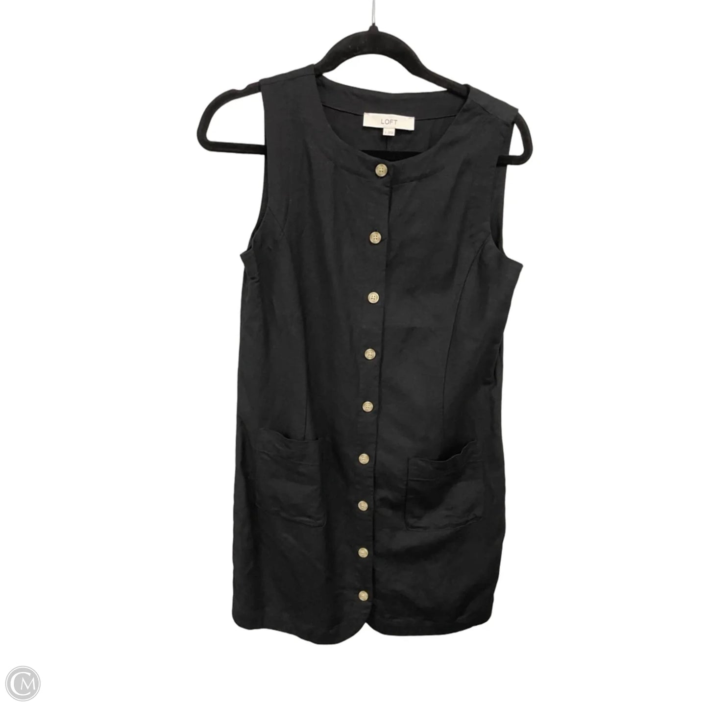 Dress Casual Short By Loft In Black, Size: 2