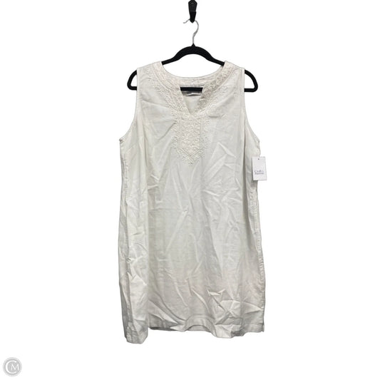 Dress Casual Short By Croft And Barrow In White, Size: Xl
