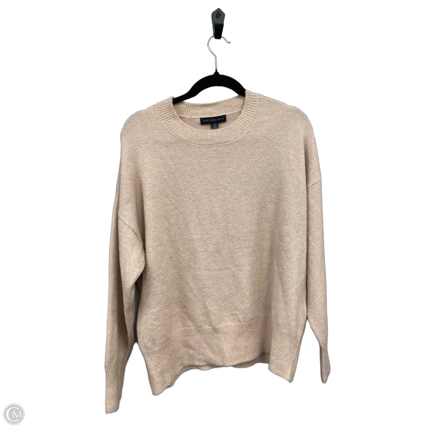 Sweater By Joan Vass In Peach, Size: L