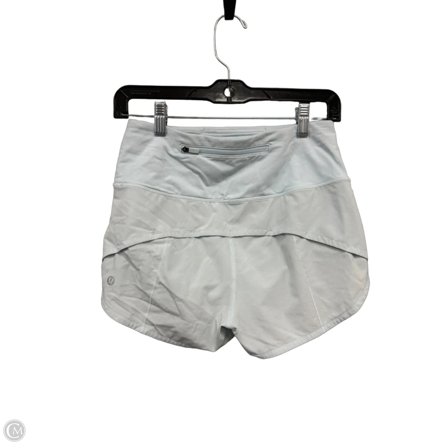 Athletic Shorts By Lululemon In Blue, Size: 4