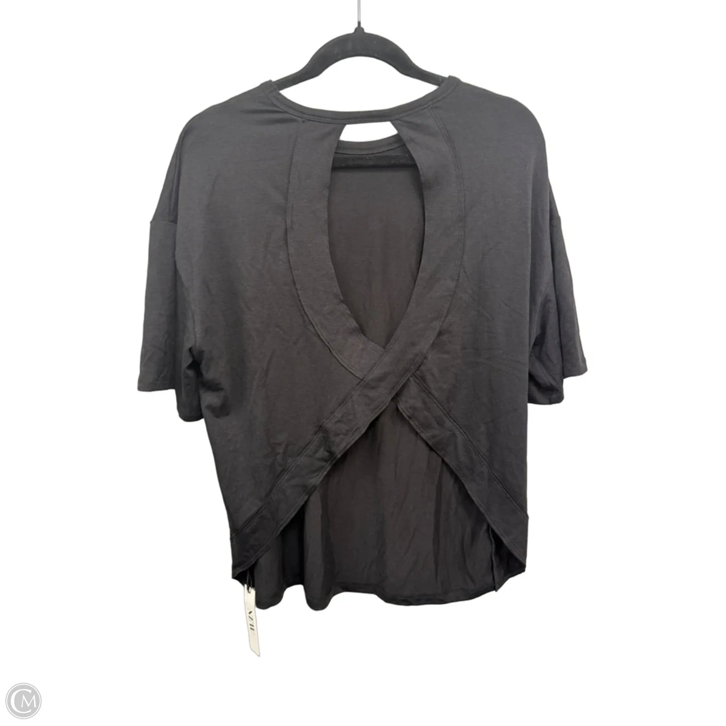 Top Short Sleeve By Clothes Mentor In Black, Size: S