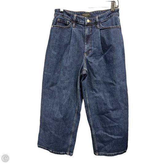 Jeans Wide Leg By Banana Republic In Blue, Size: 8