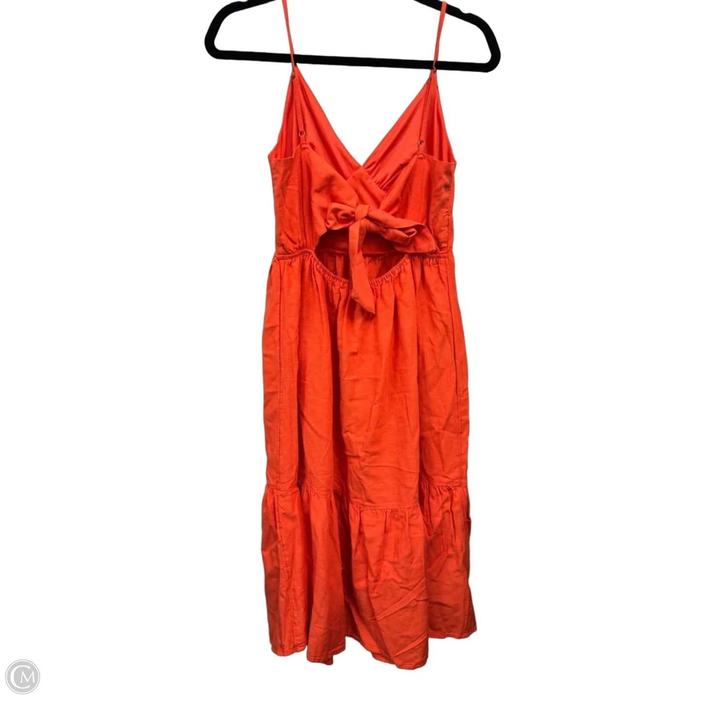 Dress Casual Midi By Jessica Simpson In Orange, Size: M