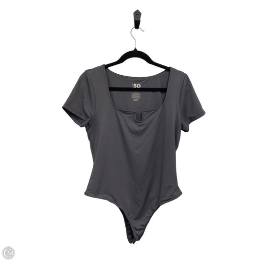 Bodysuit By So In Grey, Size: L