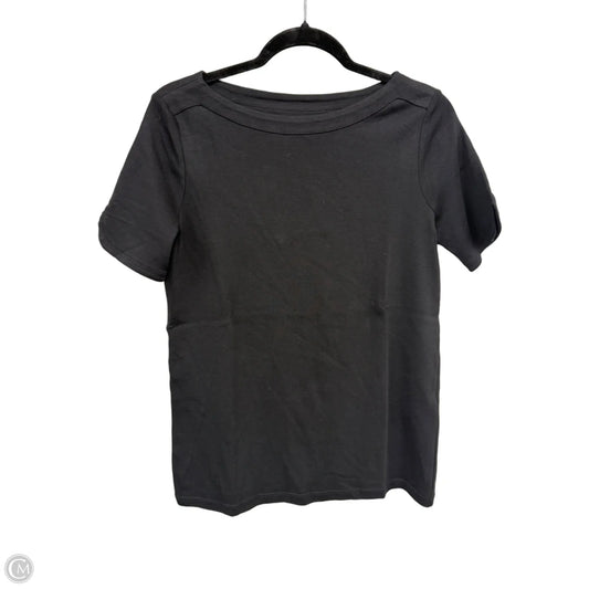 Top Short Sleeve Basic By Chicos In Black, Size: M