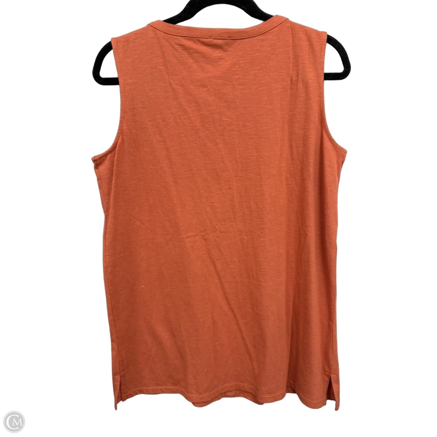 Top Sleeveless By Talbots In Coral, Size: M