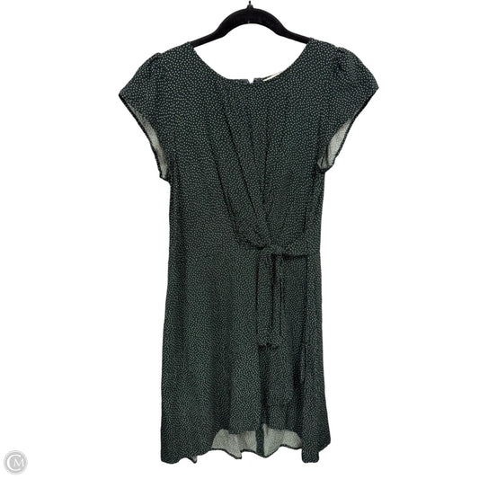 Dress Casual Short By Loft In Green & White, Size: 6