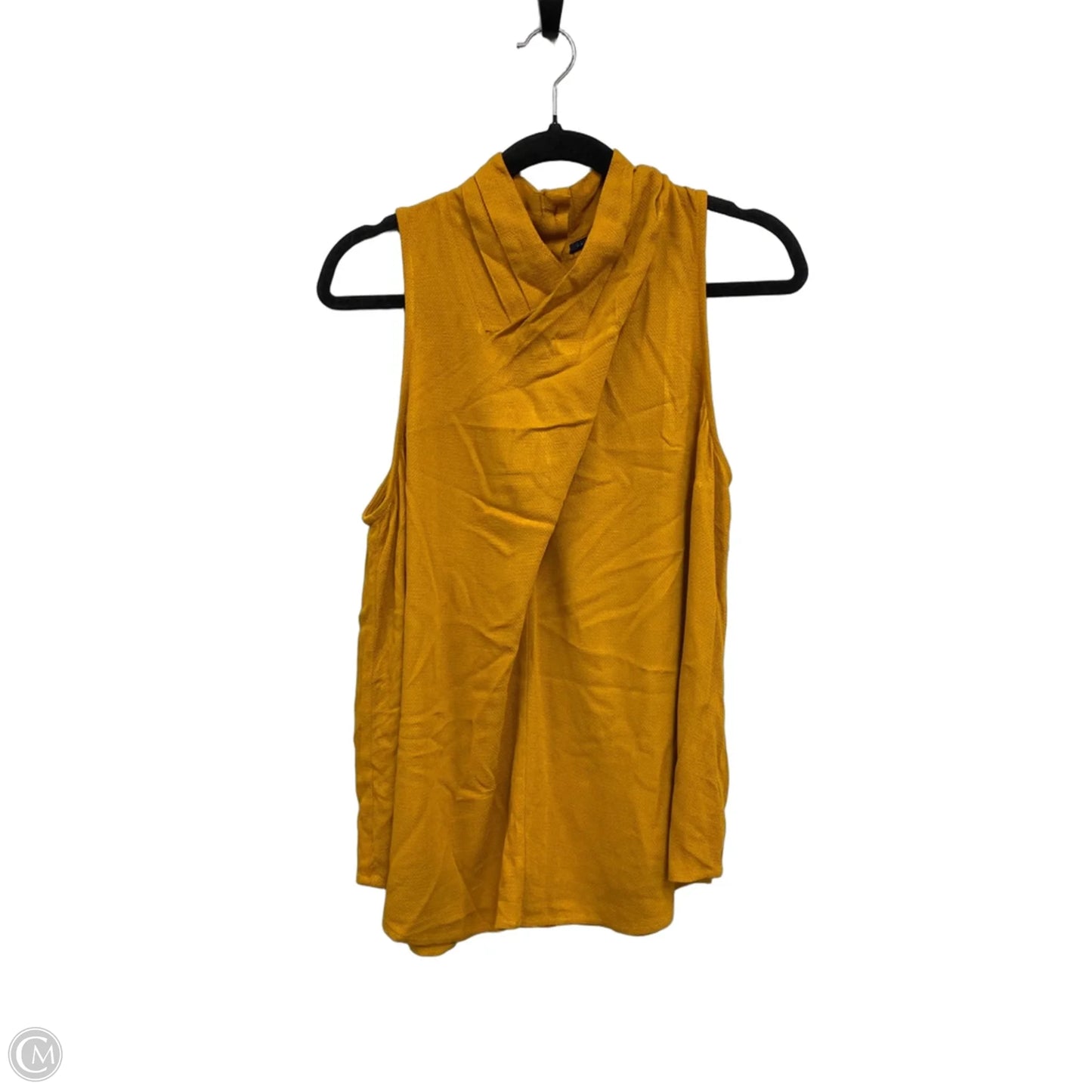 Top Sleeveless By Maeve In Gold, Size: 12